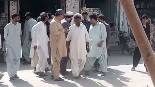 MPA of PTI Hafiz Tahir Khan Buzdar in public