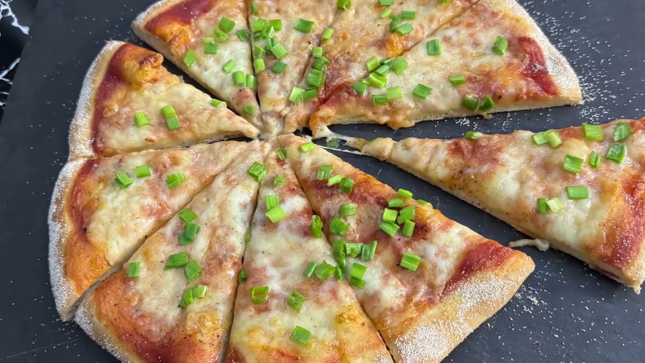 Simple Mozzarella Pizza with a Secret Twist