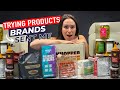 Trying Products Brands Sent Me!!