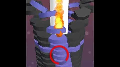 Locky Gaming Zone | playing Stack Ball - Blast Through Platforms level 17                    #Shorts