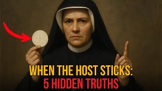 5 Hidden Truths About When the Eucharistic Host Sticks to the Mouth – Saint Faustina Reveals