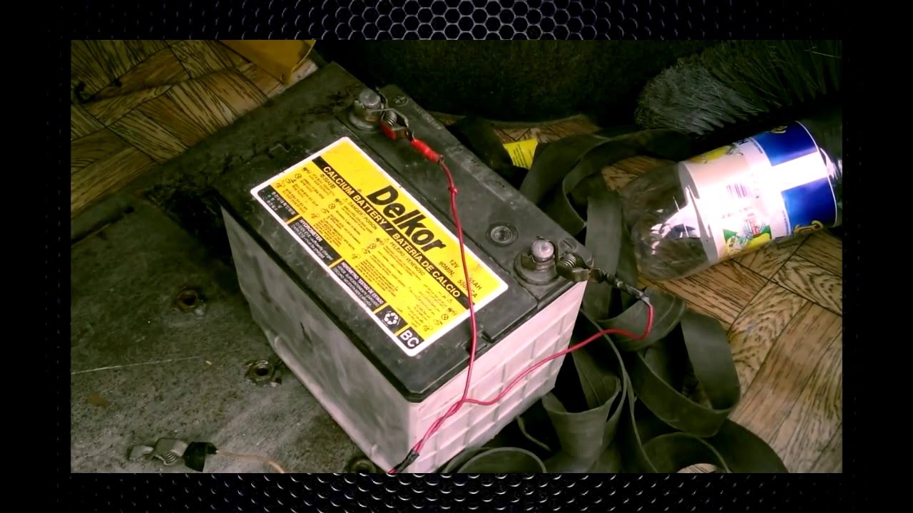 Восстановление аккумулятора автомобильного - YouTube