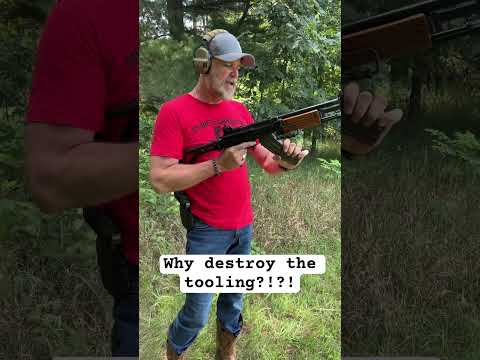 Sexiest rifle of the Cold War and it’s gone forever.
