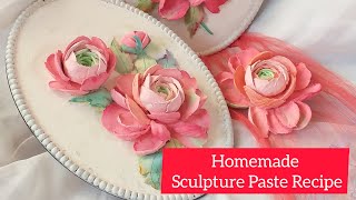 : Homemade Sculpture Paste Recipe