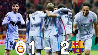 🎥 Galatasaray vs. Barcelona [1-2] - Match Review (UEFA Europa League Round of 16, 2nd Leg 2021/2022)