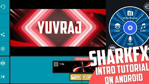 How to make cool sharkfx intro on android l sharkfx intro tutorial on android I by yuvidzn