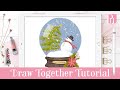 How to draw a Snow Globe step by step in Procreate Tutorial