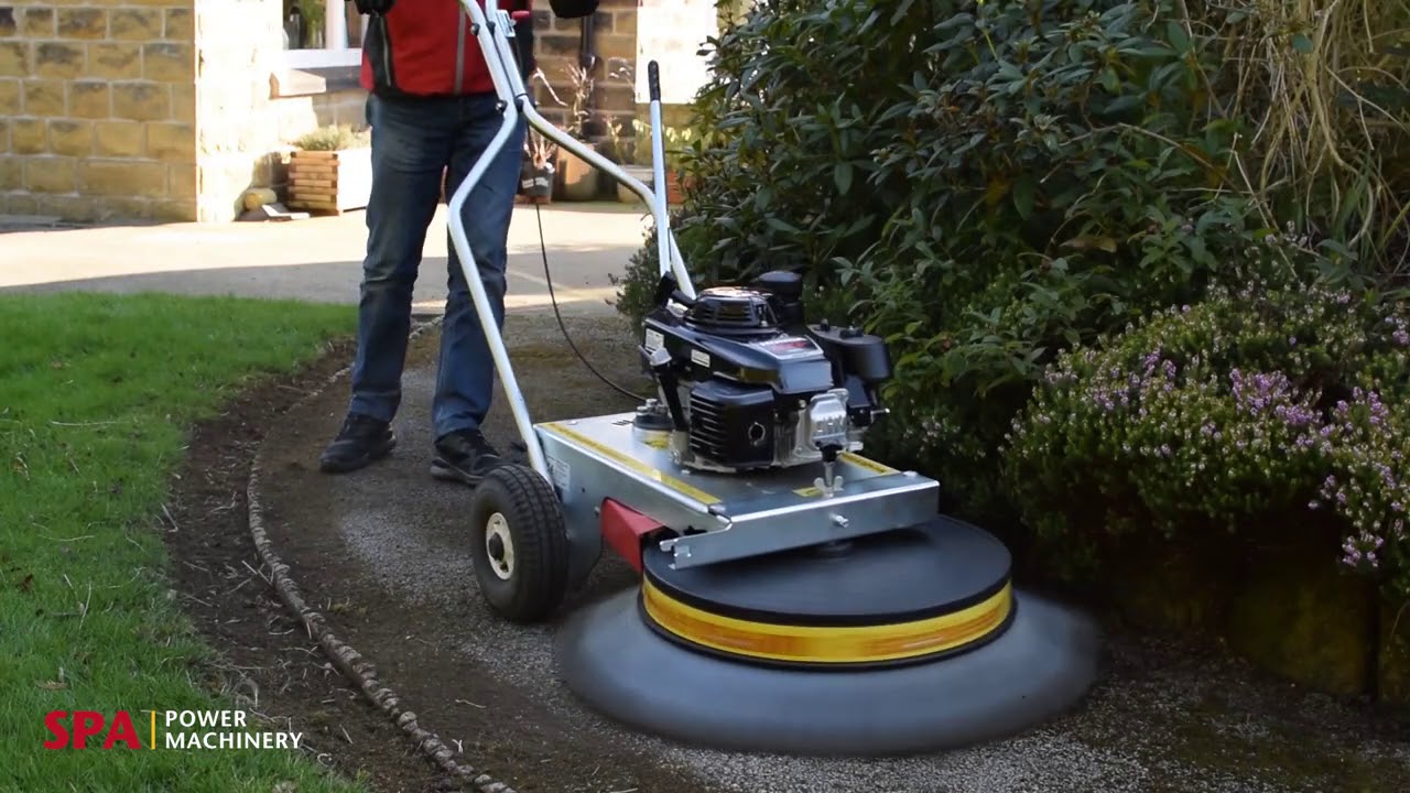 Home and Garden Maintenance with the Westermann Honda Moss Brush YouTube