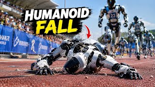 China’s Humanoid Robot Games: AI Robots Running, Racing & Falling! screenshot 2