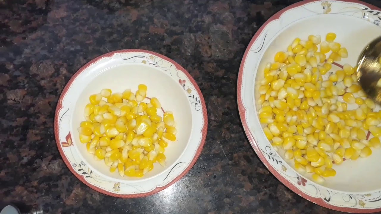 BUTTER SWEET CORN IN MICROWAVE 🌽 YouTube