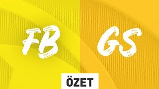 1907 Fenerbahçe (Fb) Vs Galatasaray Espor (Gs) Maç Özeti 2019 Kış Mevsimi 3. Hafta
