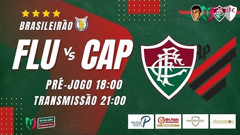 PRÉ-JOGO DE FLUMINENSE  X  ATHLETICO-PR / TRANSMISSÃO AO VIVO | CAMPEONATO BRASILEIRO 2022