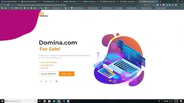DOMINA - Domain Sale And Auction Landing Page