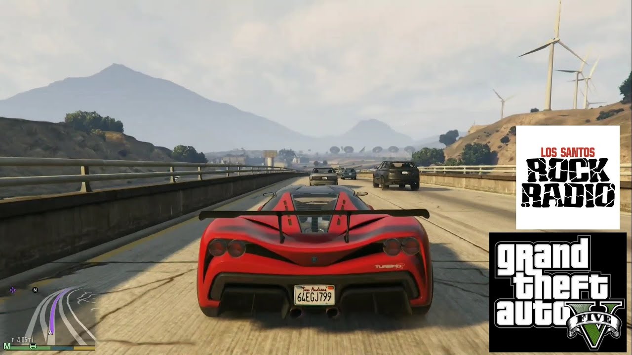 We Built This City - Starship (Los Santos Rock Radio)  GTA5 1080p