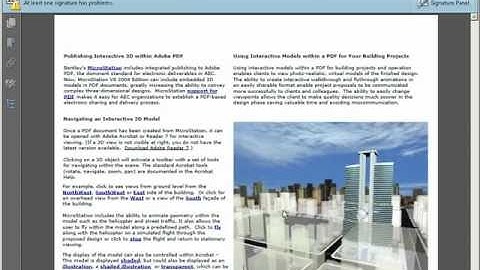 Using MicroStation to Generate a PDF Containing 3D Views