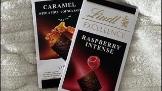 LINDT CHOCOLATE UNBOXING