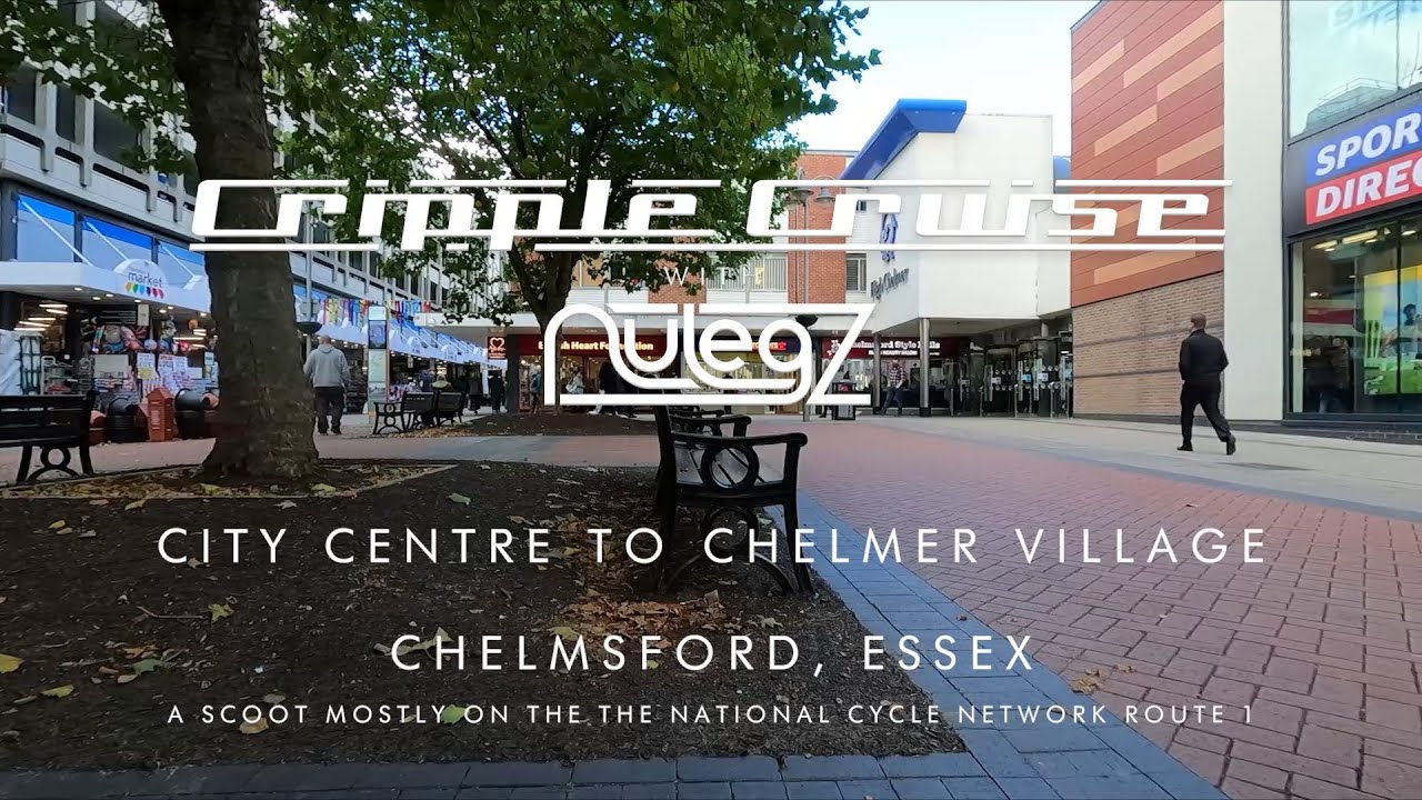 Essex: City Centre - Chelmer Village via NCN Route 1, Chelmsford