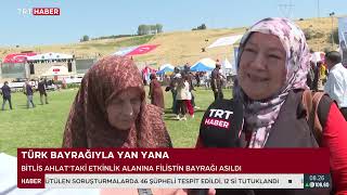AHLAT'TAN FİLİSTİN'E ANLAMLI DESTEK