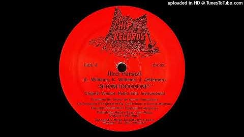 IIIrd Person - Gitonitonit (Original Version)(Chip Records 1992)