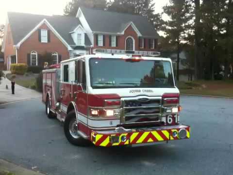 Grammy's Ride on a Fire Truck - YouTube