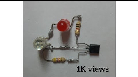 light blinking using two led #light #bc547 #lightblinking #transistor #dcprojects