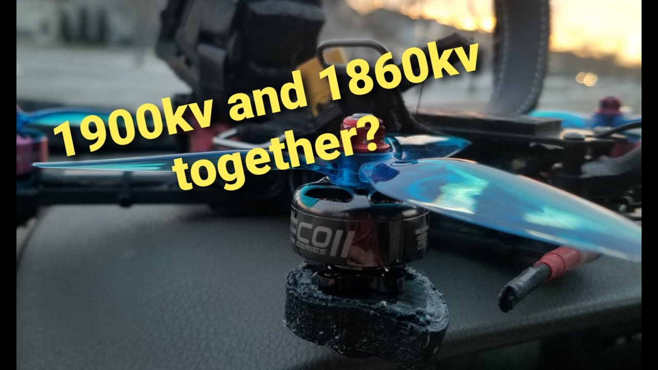 FPV Freestyle | Emuflight | Testing mixed 1860kv and 1900kv motors