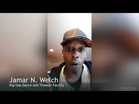 Dancer Jamar Welch - I Am an Artist - East Bay Center for the Performing Arts