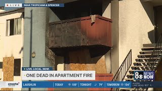 One dead in apartment fire
