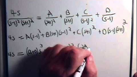 Inverse LaPlace Transform Example 5
