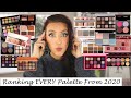 Ranking EVERY Eyeshadow Palette From 2020