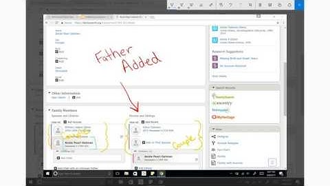 FamilySearch: Adding a Person