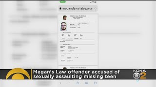Registered Sex Offender Accused Of Sexually Assaulting Missing Teen