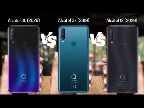 alcatel 3L 2020 vs alcatel 3x 2019 vs alcatel 1S 2020