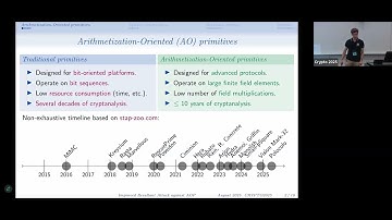 Cryptanalysis II (Crypto 2025)
