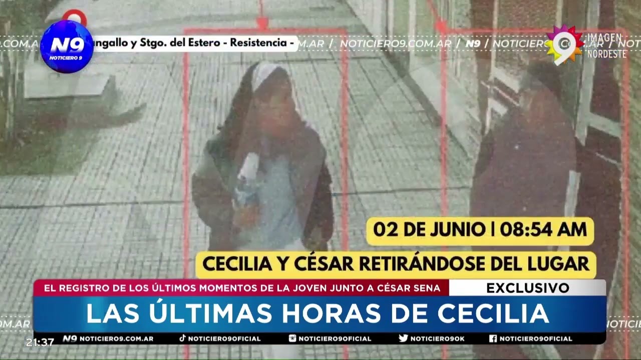 LAS ÚLTIMAS HORAS DE CECILIA  - NOTICIERO 9
