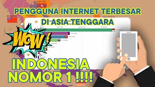 JUMLAH PENGGUNA INTERNET TERBESAR DI ASIA TENGGARA DARI TAHUN KE TAHUN (2016-2020)