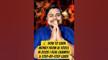 💰 How to Earn Money from AI Tools in 2025 | Real Example & Step-by-Step Guide! Subrata Giri #foryou