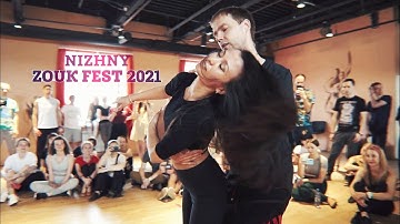Nizhny Zouk Fest 2021. Andrey Antonov & Gulnara Yudintseva #Zouk demo