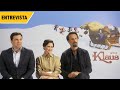 KLAUS - Entrevista com Rodrigo Santoro, Daniel Boaventura e Fernanda Vasconcellos  | NETFLIX