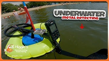 Metal Detecting Underwater (at a lake beach) with XP Deus 2 Metal Detector