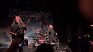 Rhapsody of Fire - Unholy Warcry (live NYC)