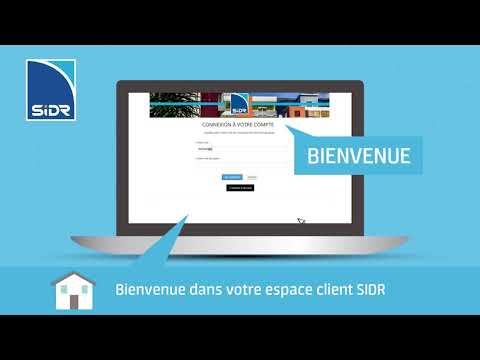 Tutoriel espace client SIDR