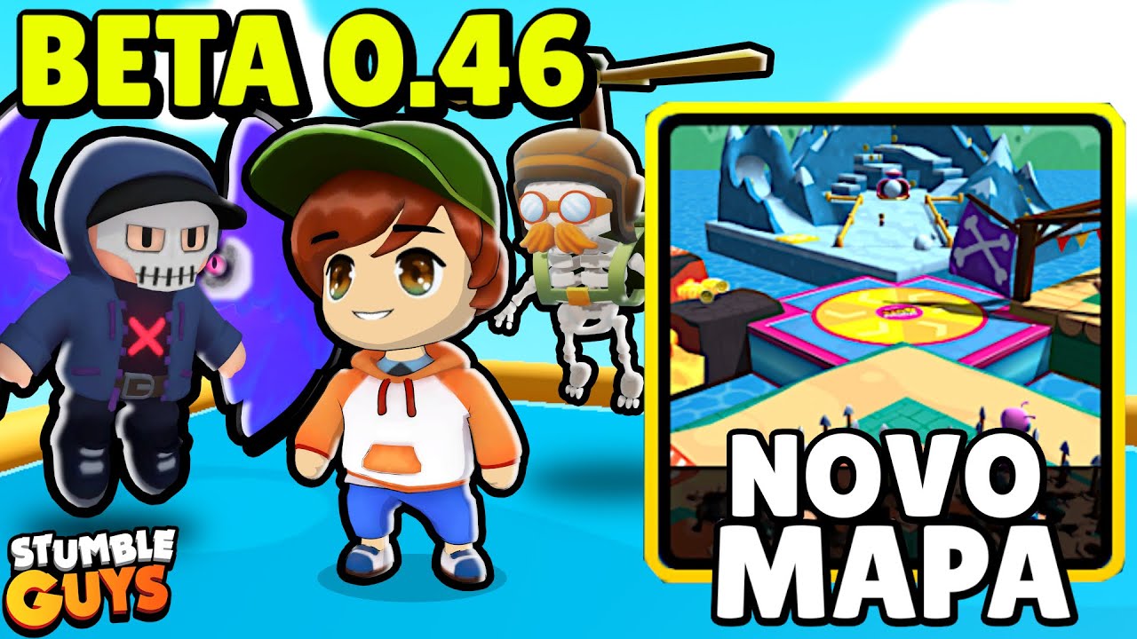 NOVO BETA 0.46 + NOVO MAPA TREASURE ISLAND + NOVAS SKINS