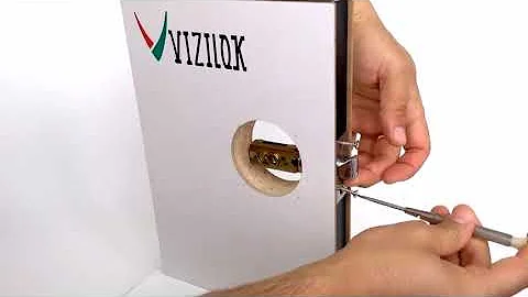 VIZILOK Privacy Indicator Lock C3FA - Commercial Grade Left Right Reversible in-USE or Vacan Reviews