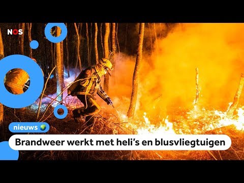 Brand bij Deurne is grootste natuurbrand in 40 jaar