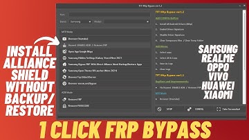 Samsung Frp Bypass Free Tool | Samsung Frp Bypass⚡Install Alliance Shield Without Backup/Restore🔥