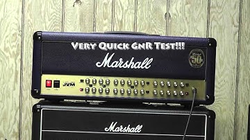 Marshall JVM Satriani Part 3 - GnR Test
