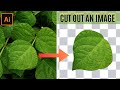 How To Cut Out An Image Object in Illustrator | Quirky Graphic Academy