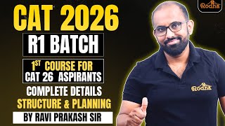 CAT 2026 Aspirants - R1 Batch Launch | Complete Details | Strategy &amp; Planning | Rodha