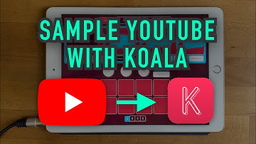 How to record from YouTube with Koala Sampler on iOS